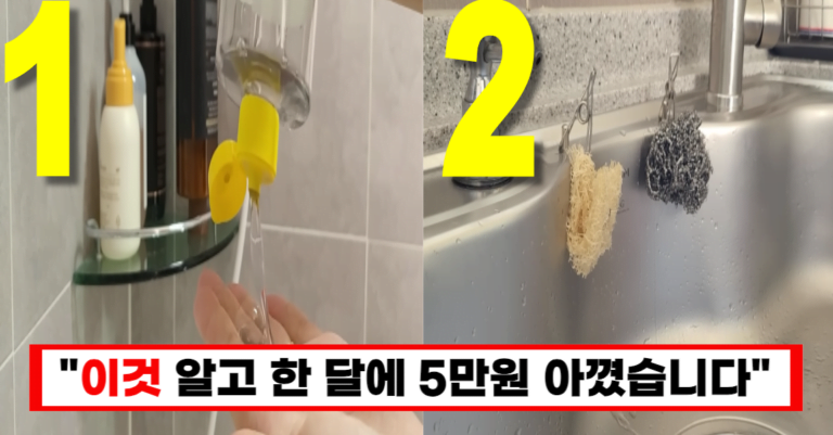 “20년차 주부가 알려주는 살림 노하우 5가지”, 이것만 알면 당신도 살림고수