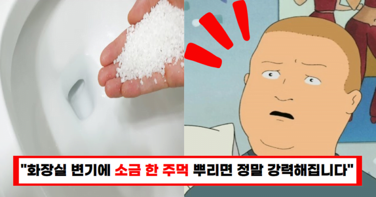 “소금이 이렇게 유용하다니, 생활의 달인이 알려주는 소금 활용 노하우