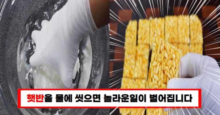 “햇반의 힘! 이렇게 해보면 더 맛있습니다”