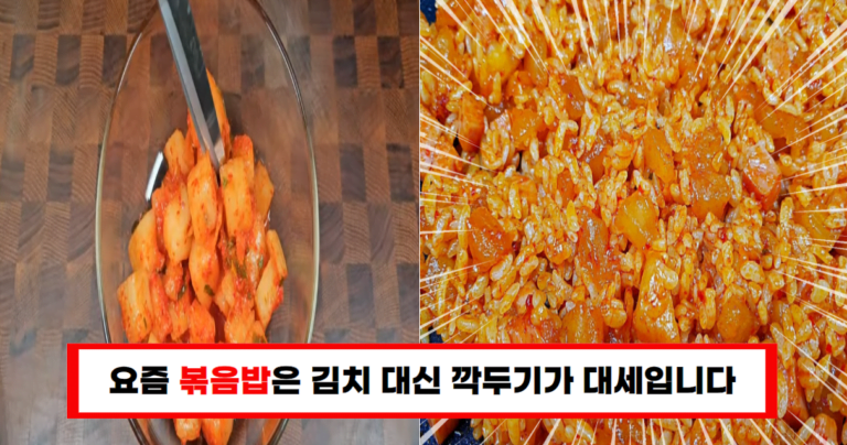 이 재료로 볶으면 맛있다고 난리 납니다!