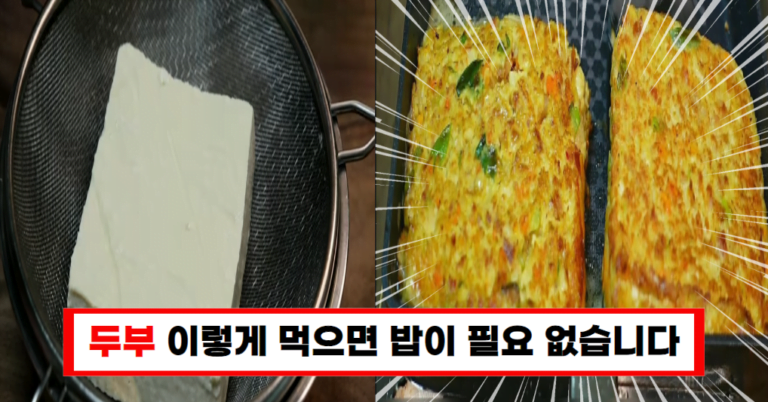 밥 대신 두부? 우리 집 밥순이가 두부 요리에 푹 빠진 이유!