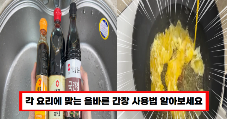 요리를 더 맛있게! 간장 선택의 중요성과 올바른 사용법을 배워보세요!