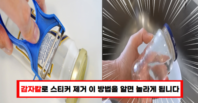 감자칼은 이렇게 사용하세요! 모두가 깜짝 놀랍니다!