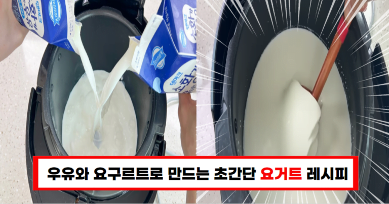 밥솥으로 만드는 초간단 요거트 레시피