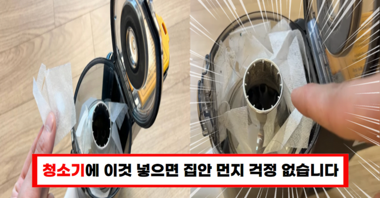 “청소기 제대로 쓰는 법! 전문가 덕분에 집안 먼지 해결됐어요!”