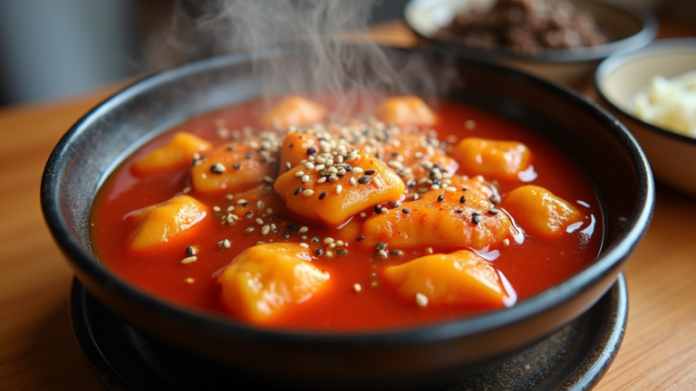 떡볶이 레시피 매운맛과 달콤한 맛을 완벽하게 하는 법