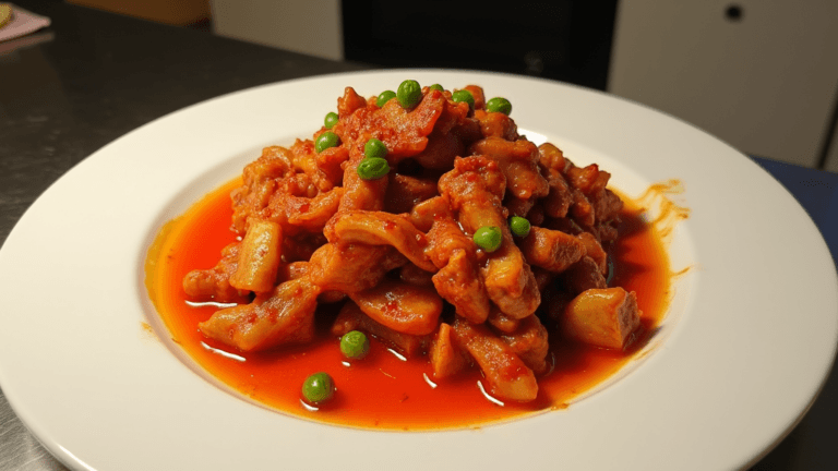 제육볶음 레시피 손쉽게 완성하는 매운 돼지고기 요리