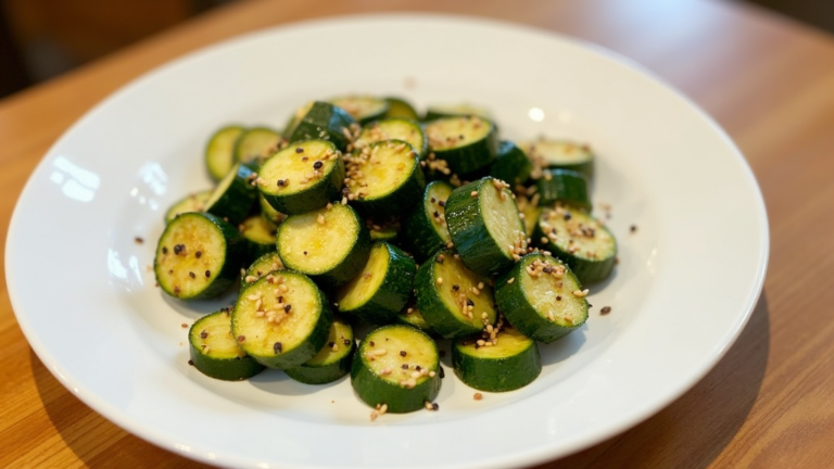 애호박볶음 레시피로 가족이 좋아하는 저칼로리 반찬 만들기