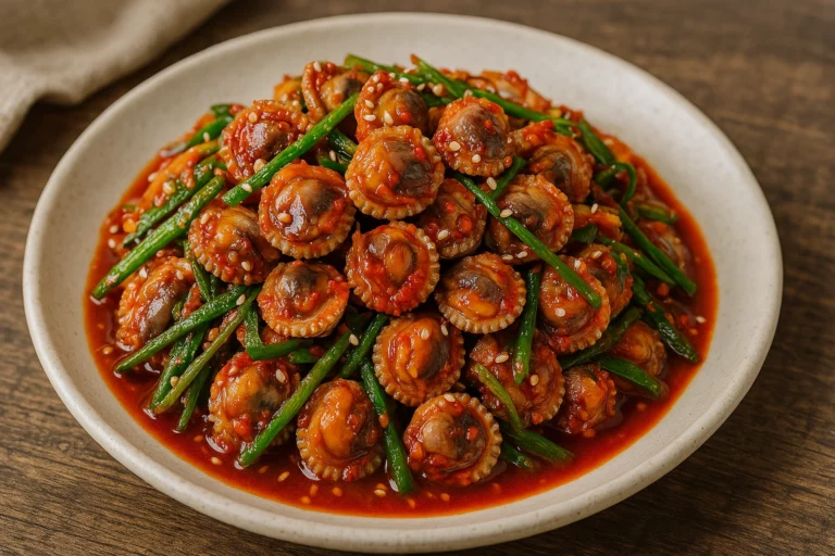 꼬막무침 레시피