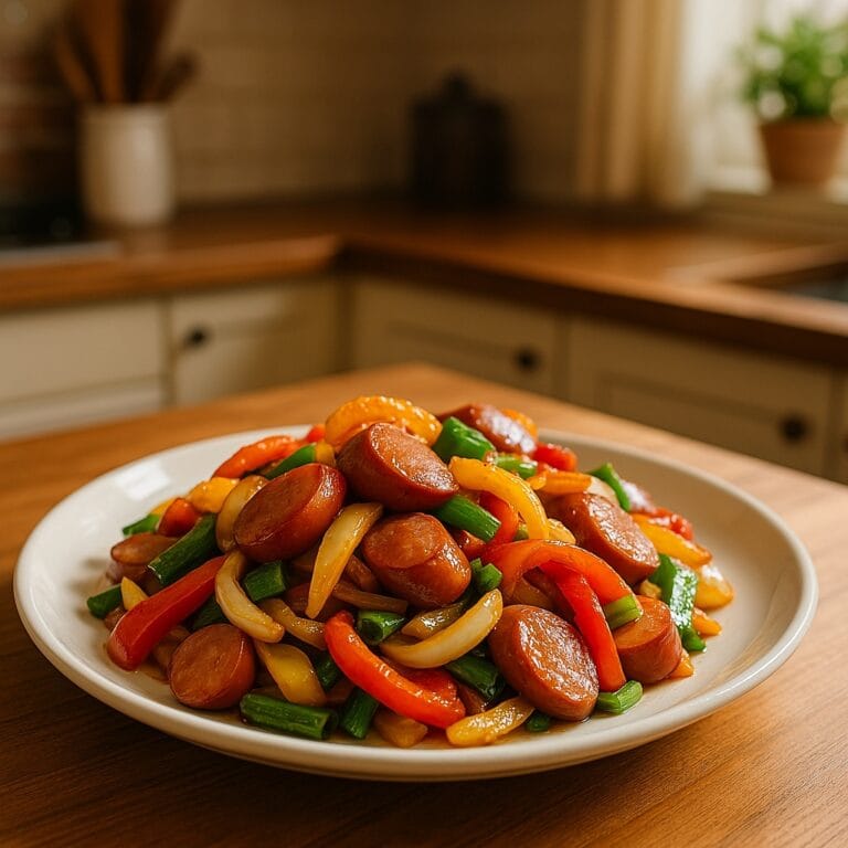 소세지야채볶음